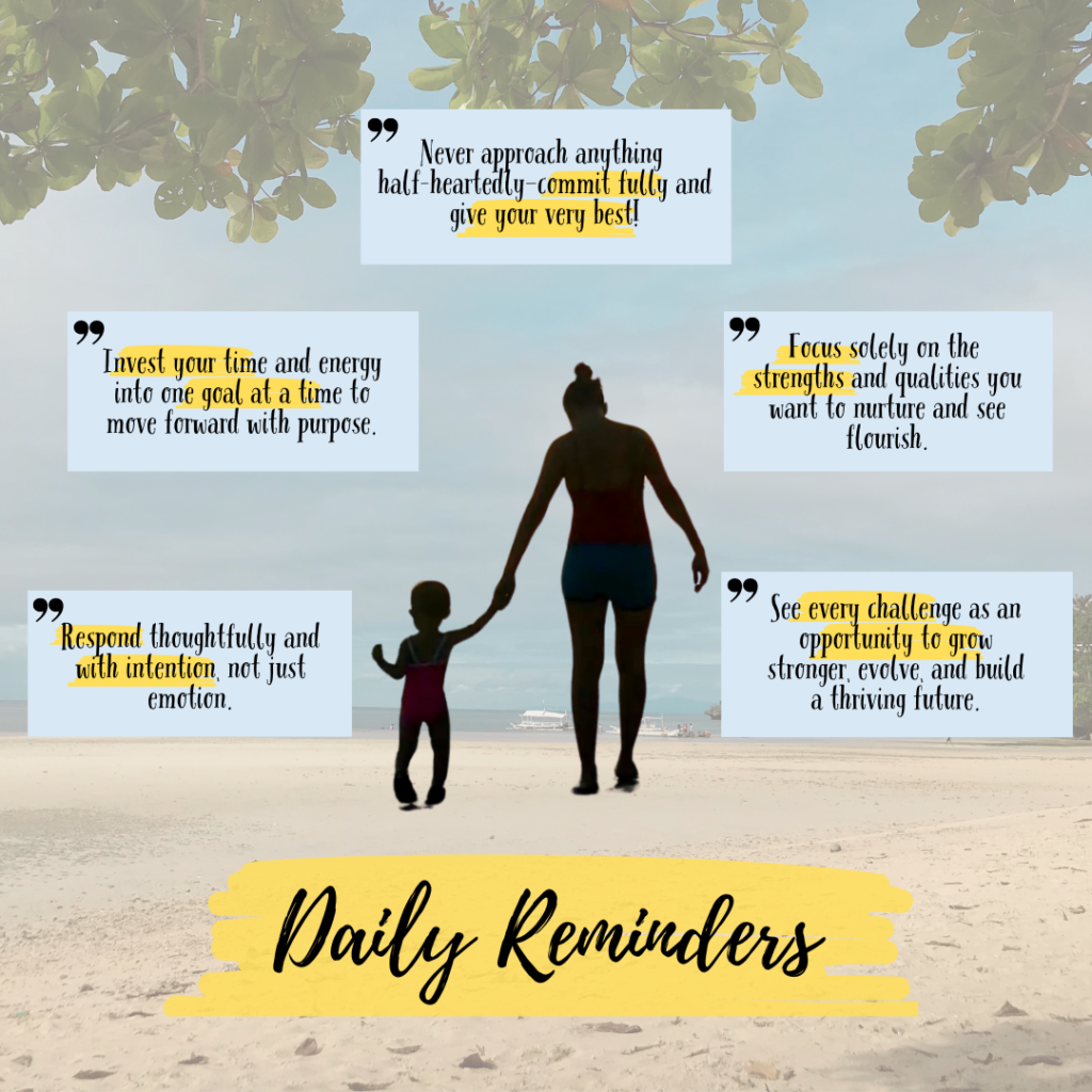 Islandermomlife Daily Reminders and Mom Motivation Poster